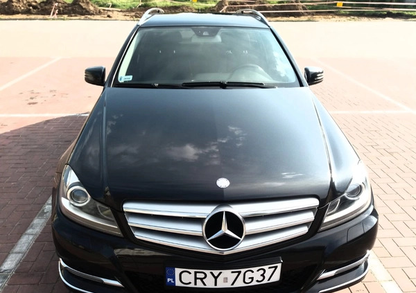 Mercedes-Benz Klasa C cena 37900 przebieg: 246000, rok produkcji 2012 z Rypin małe 781